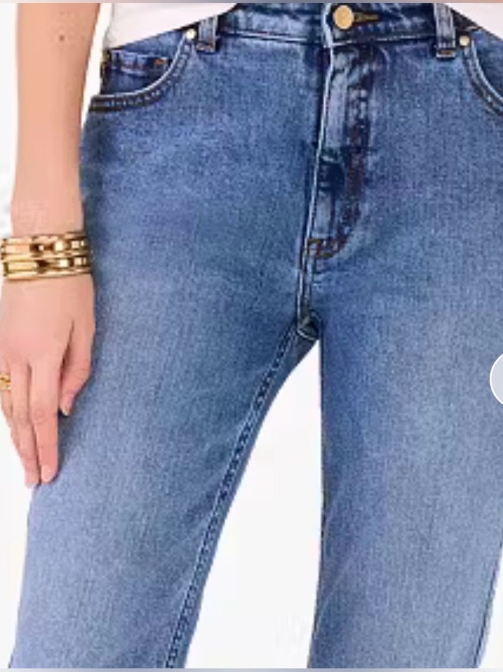 Kate Spade Kick Flare Jeans. Size 30. NWT - Picture 3 of 6